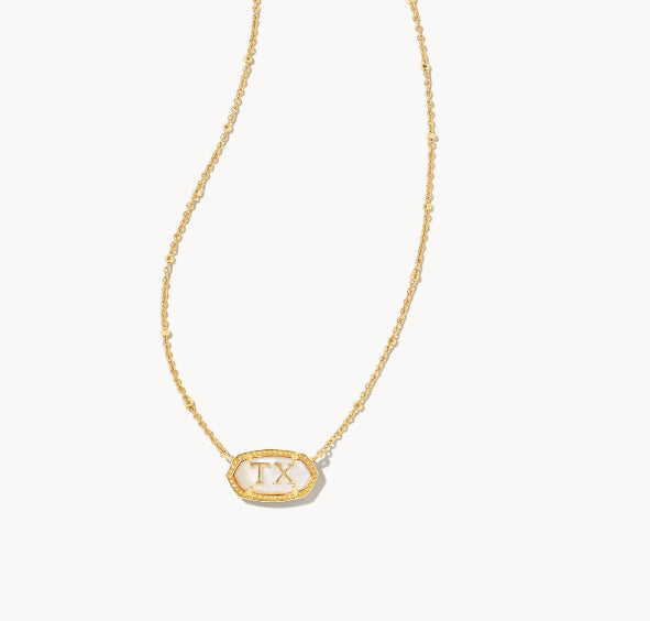 Elisa Short Pendant Necklace