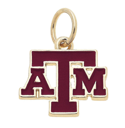 Texas A&M Enamel Logo Charm