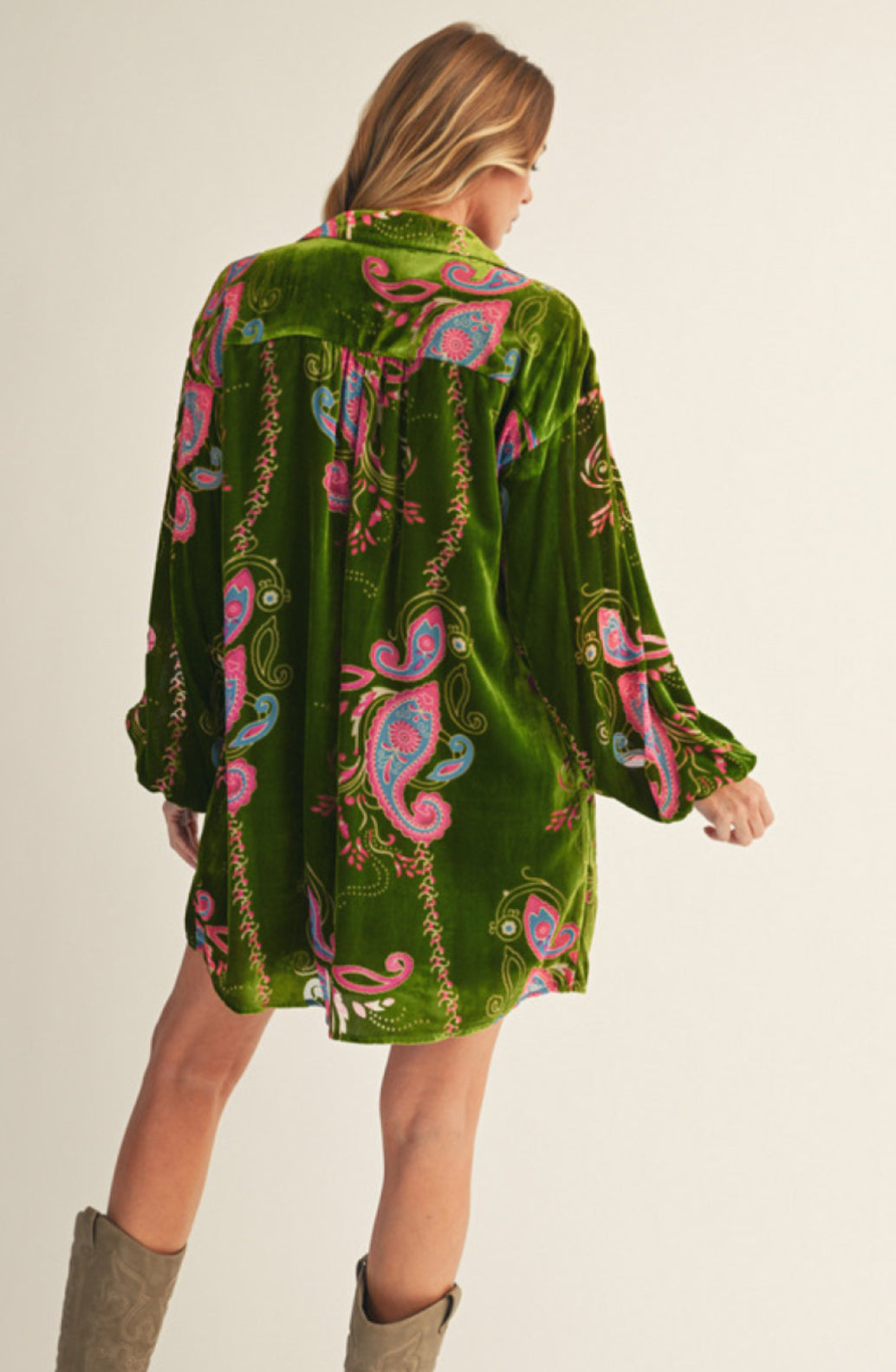 Martini Velvet Dress
