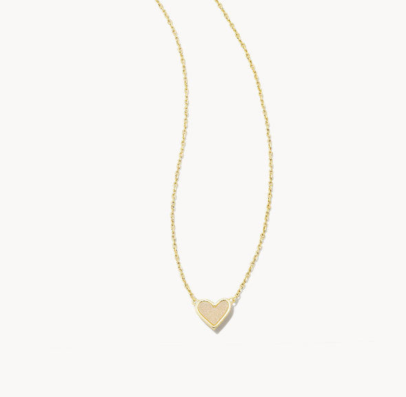 Framed Ari Heart Pendant Necklace