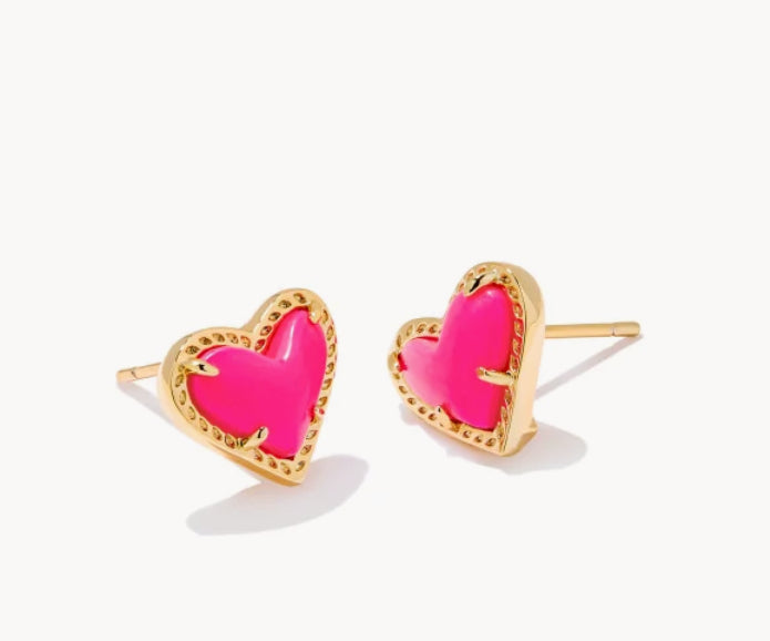 Ari Heart Stud Earring