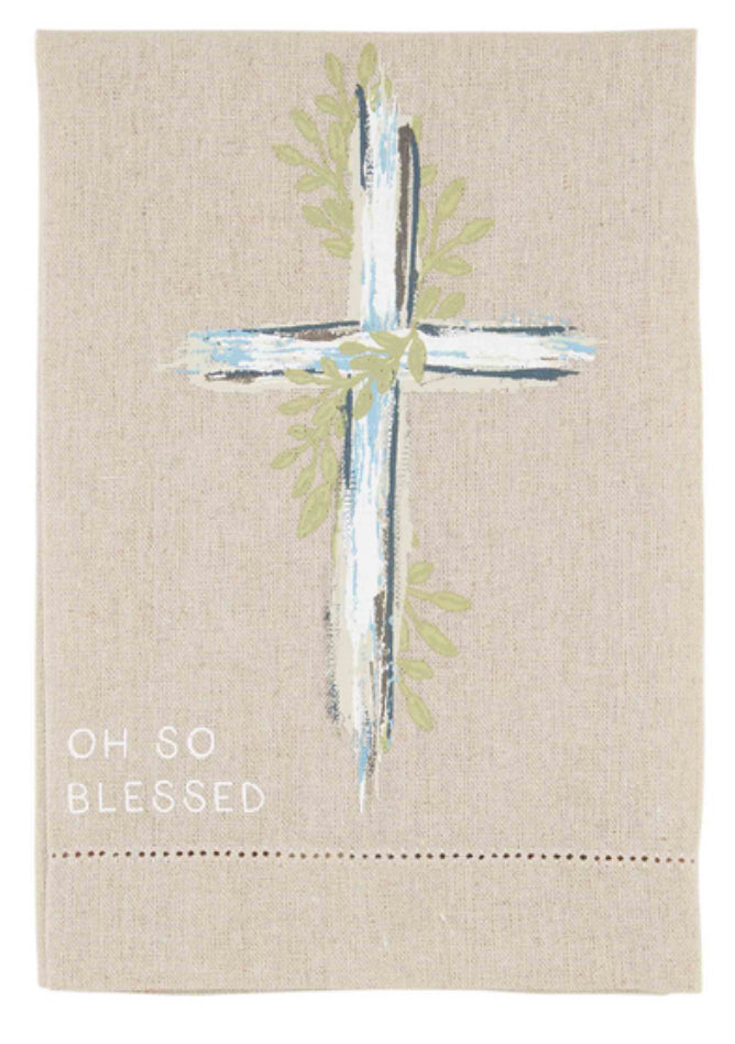Cross Painted Towel