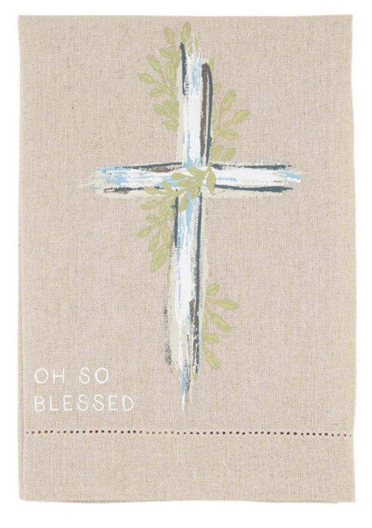 Cross Painted Towel