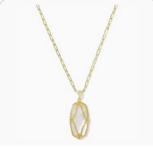 Elle Lattice Necklace