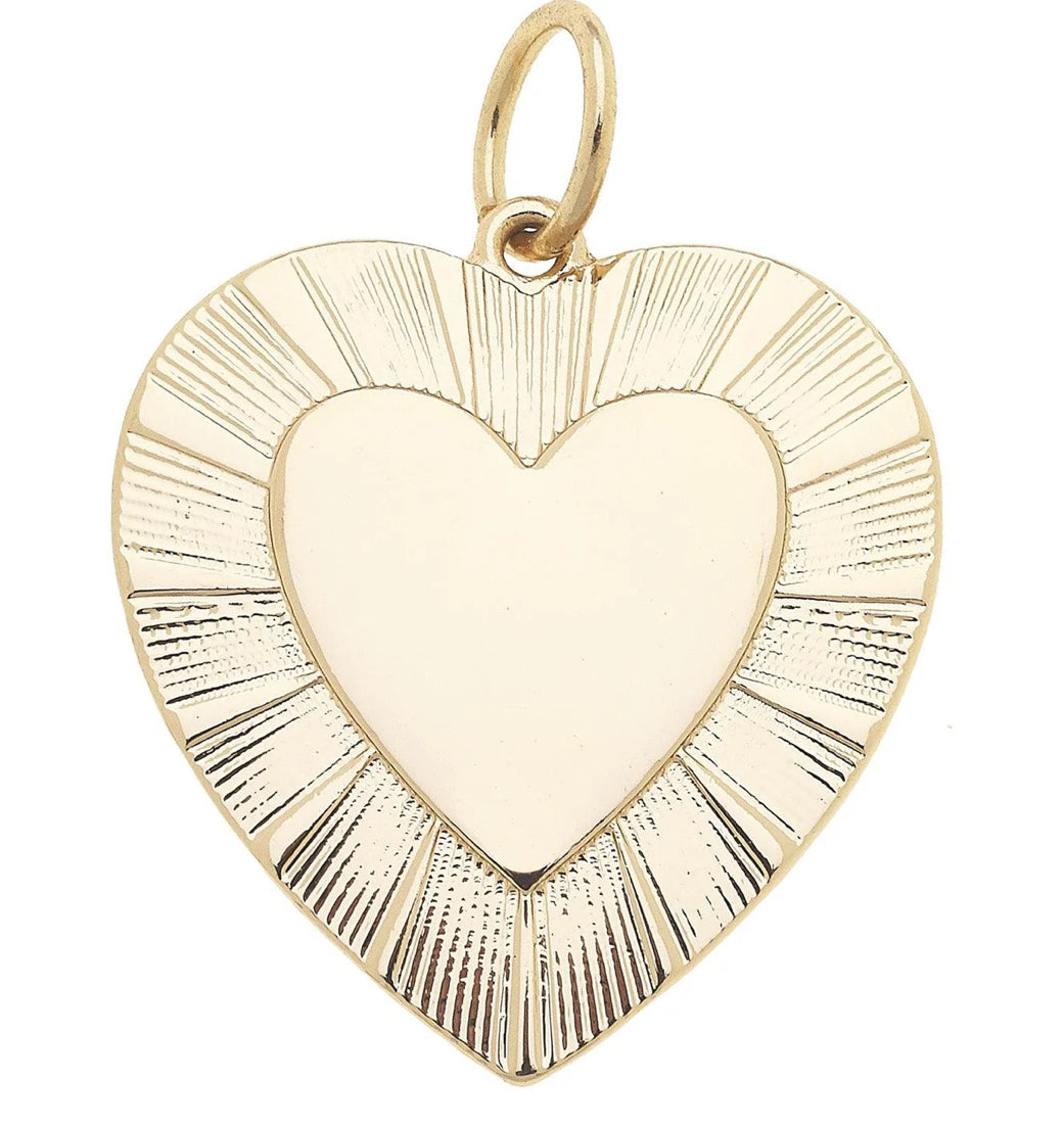 Glowing Heart Charm