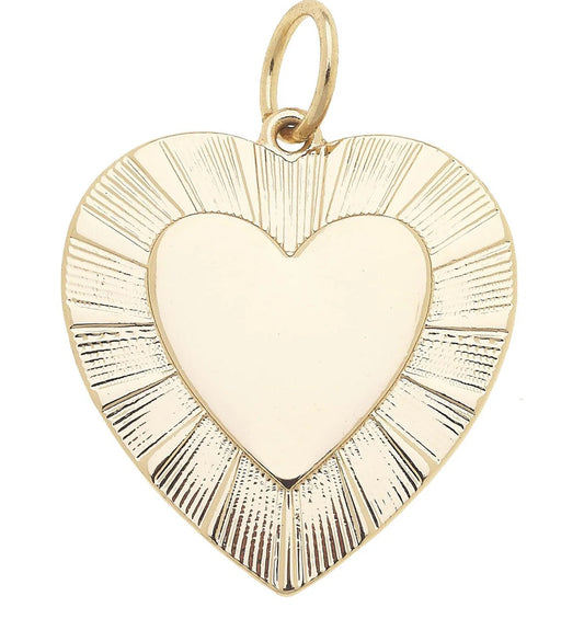 Glowing Heart Charm