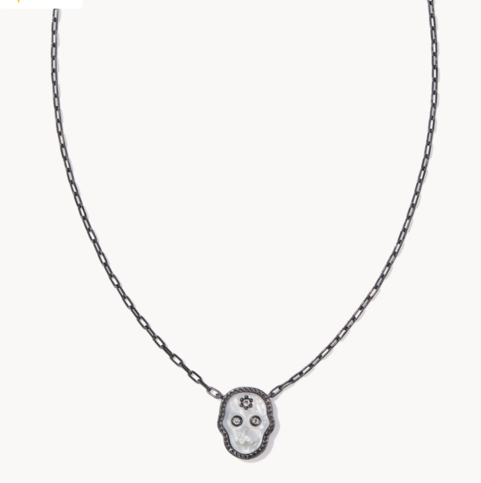 Skeleton Short Pendant Necklace