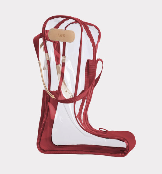 Clear Tall Boot Bag