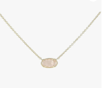 Grayson Short Stone Pendant Necklace