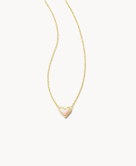 Framed Ari Heart Pendant Necklace