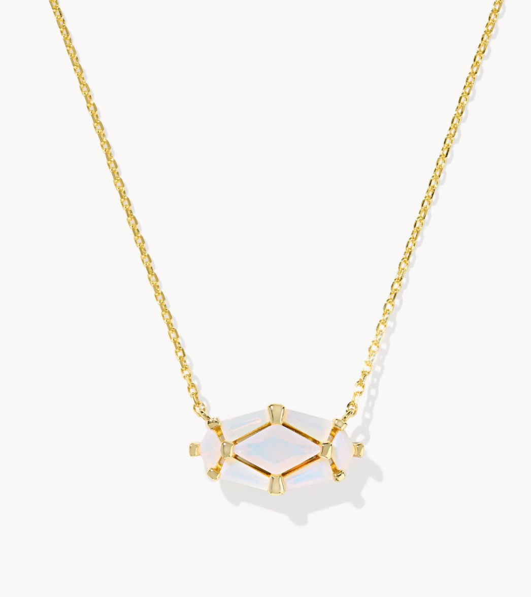 Lindy Rae Elisa Gold Short Pendant