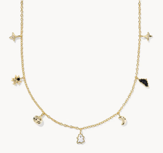 Halloween Gold Strand Necklace