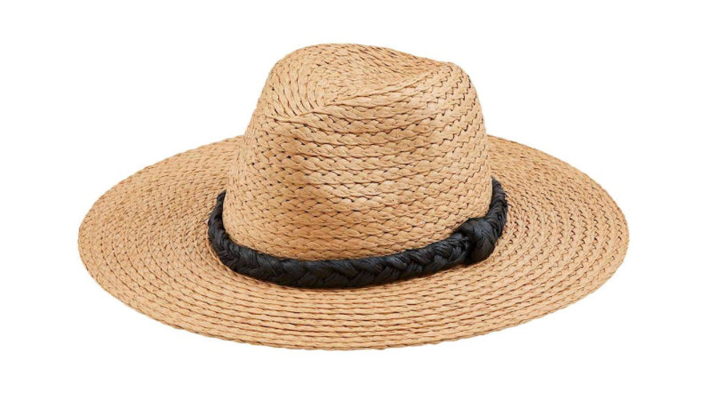 Braided Straw Fedora