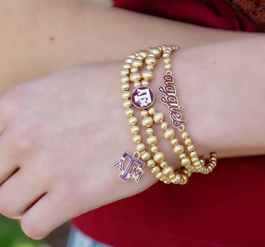 Texas A&M Aggies Bracelet