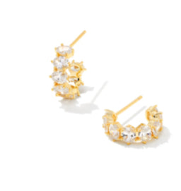 Cailin Crystal Huggie Earring