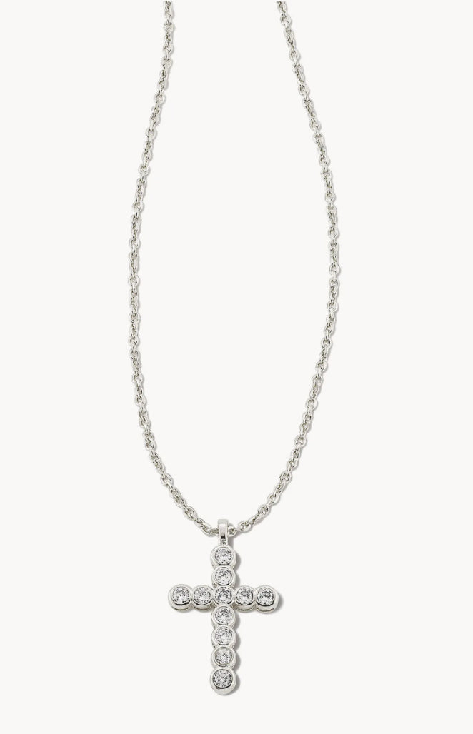 Cross Crystal Pendant Necklace