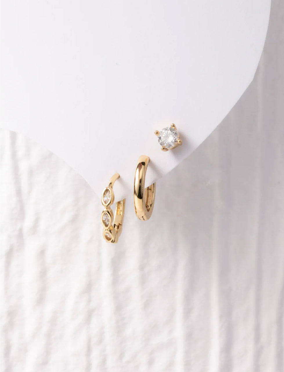 3 Piece Earring Set