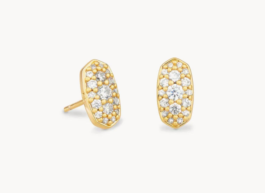 Grayson Crystal Stud Earrings