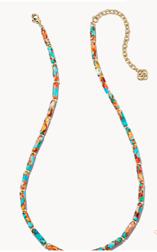 Ember Gold Strand Necklace