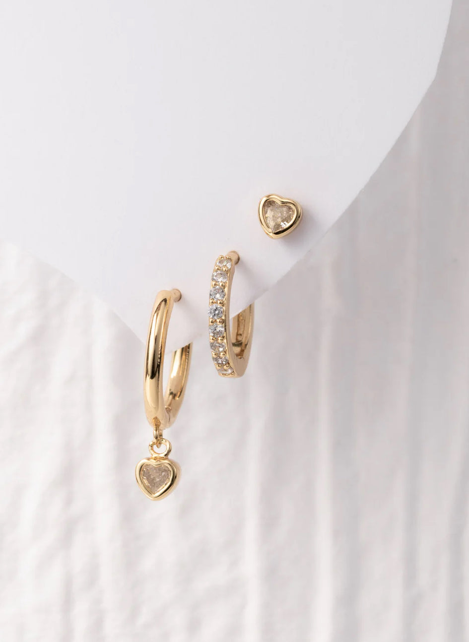 3 Piece Earring Set