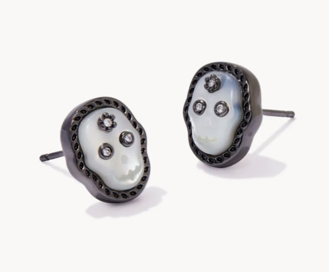 Skeleton Stud Earrings