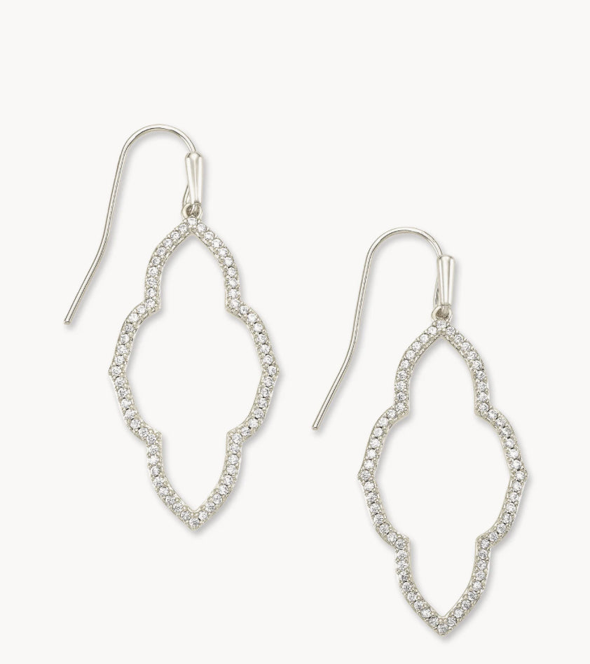 Abbie Small Open Frame Earring