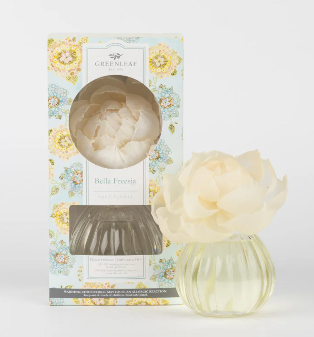 Green Leaf Flower Diffuser