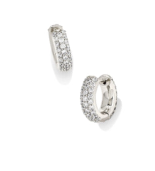 Mikki Pave Huggie Earring