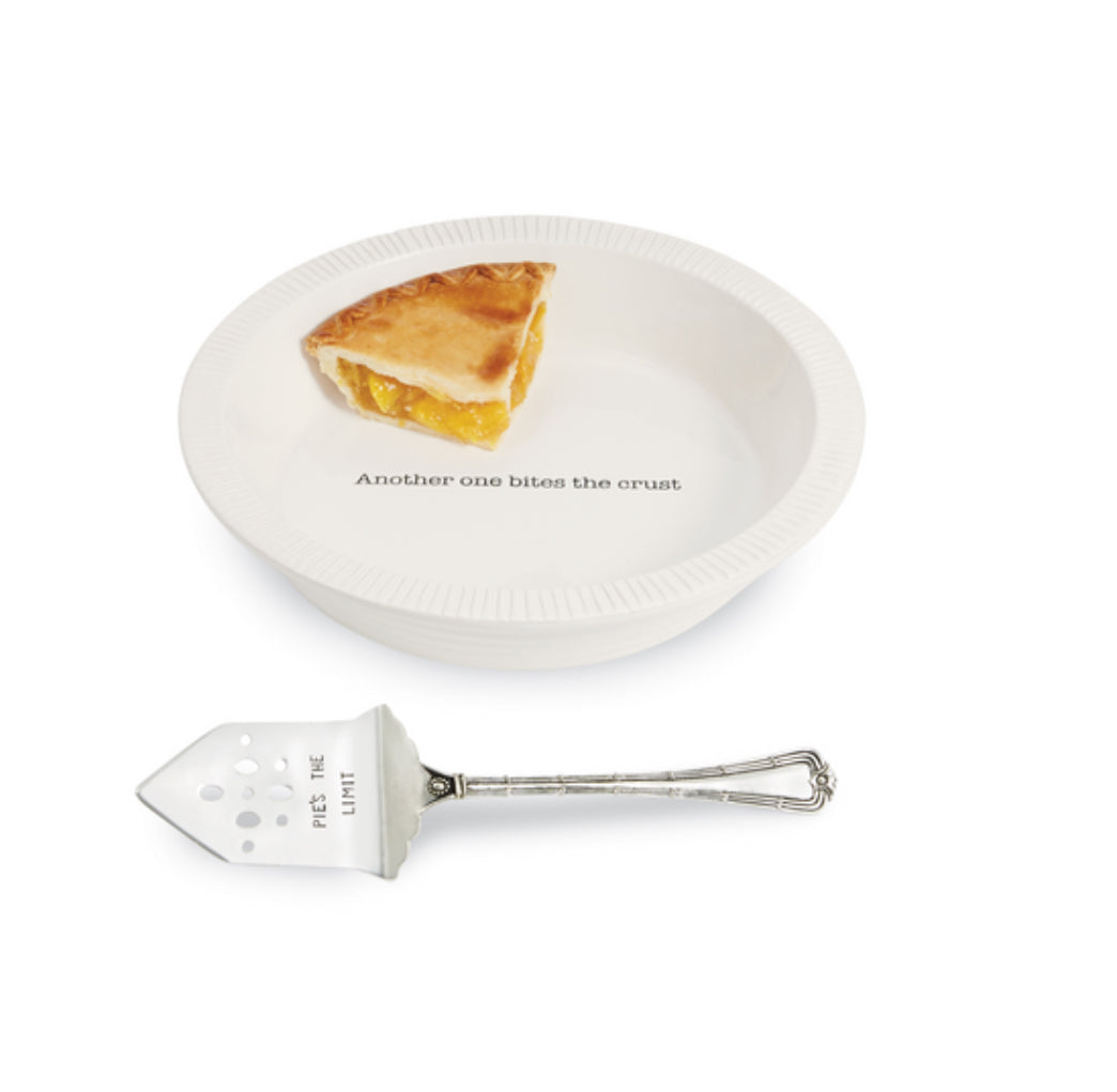 Circa Pie Plate with Server