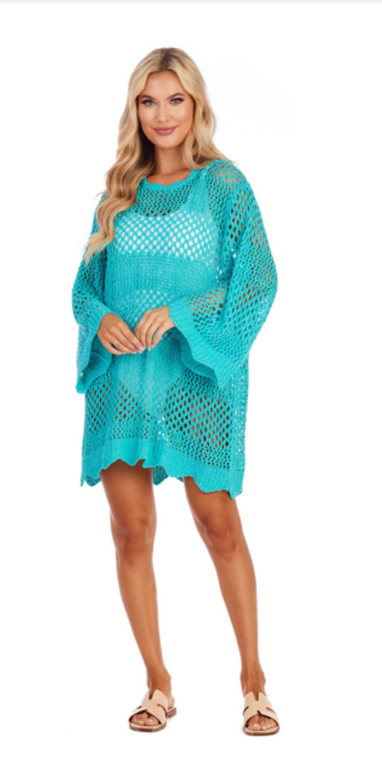 Milton Crochet Tunic-One Size