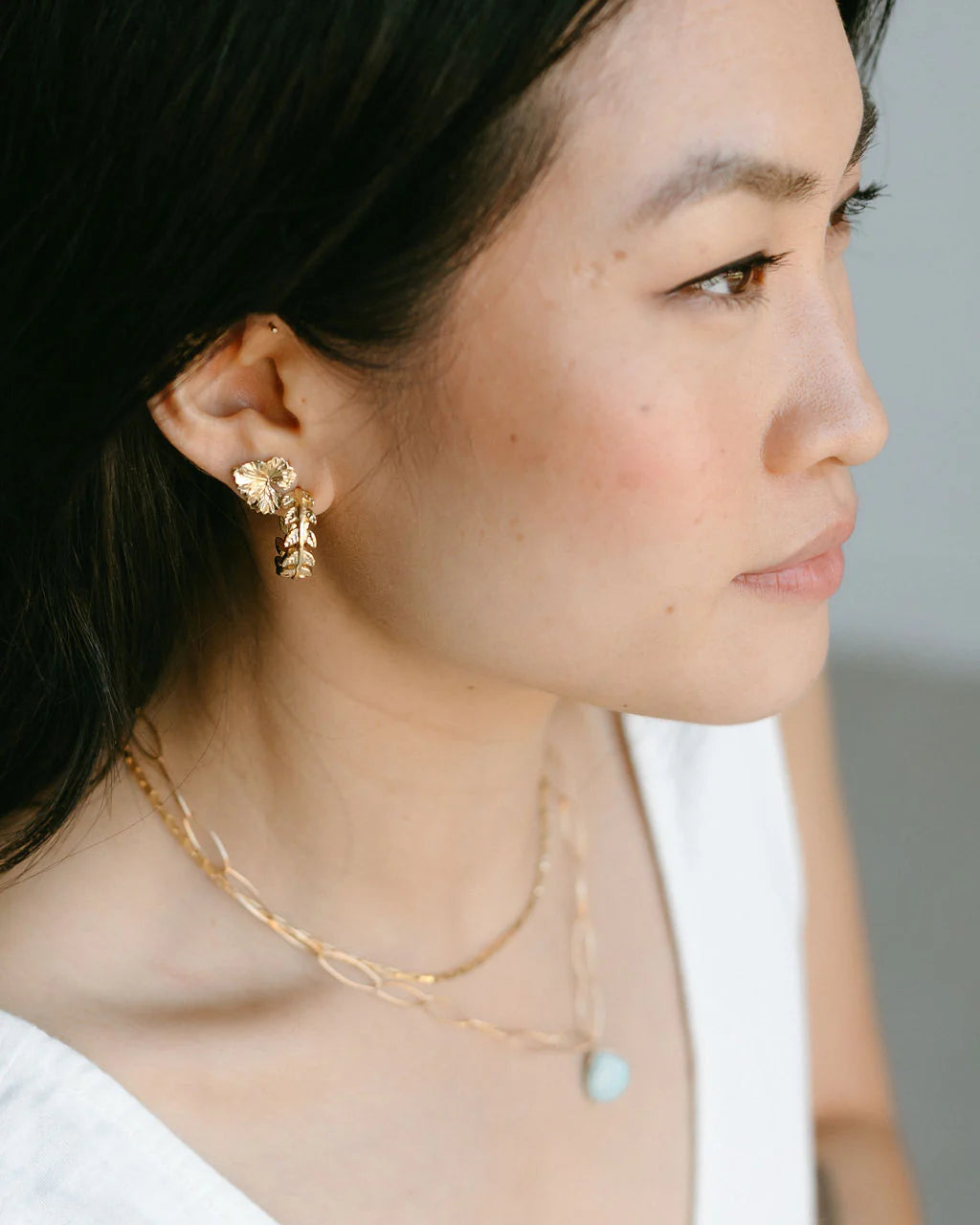 Liz Gold Earrings