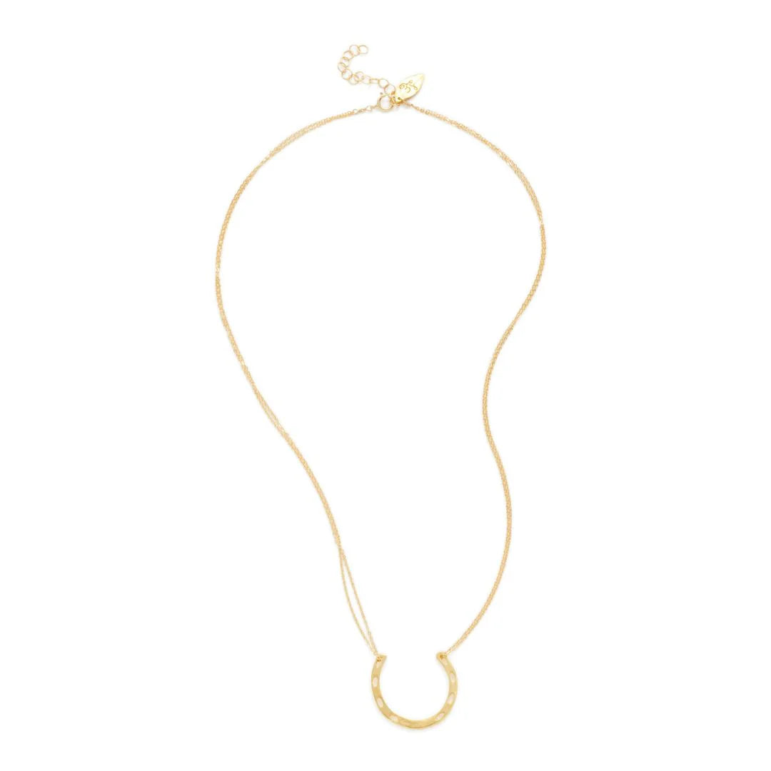 Lady Luck Horseshoe Necklace