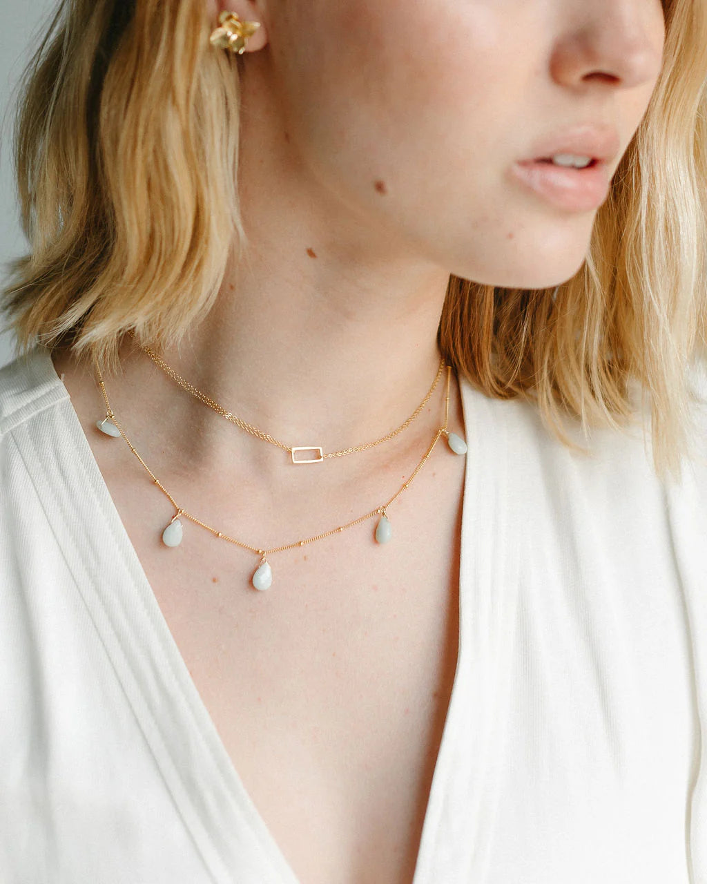 Rectangle Necklace