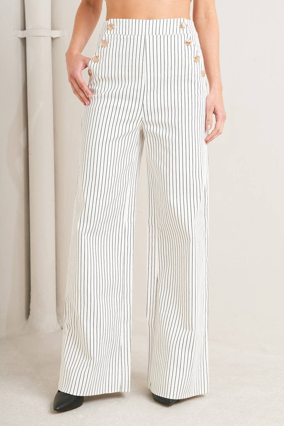 Pin Striped Perfection Pants -#26313-5