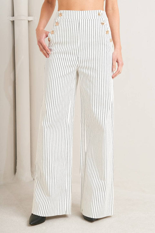 Pin Striped Perfection Pants -#26313-5