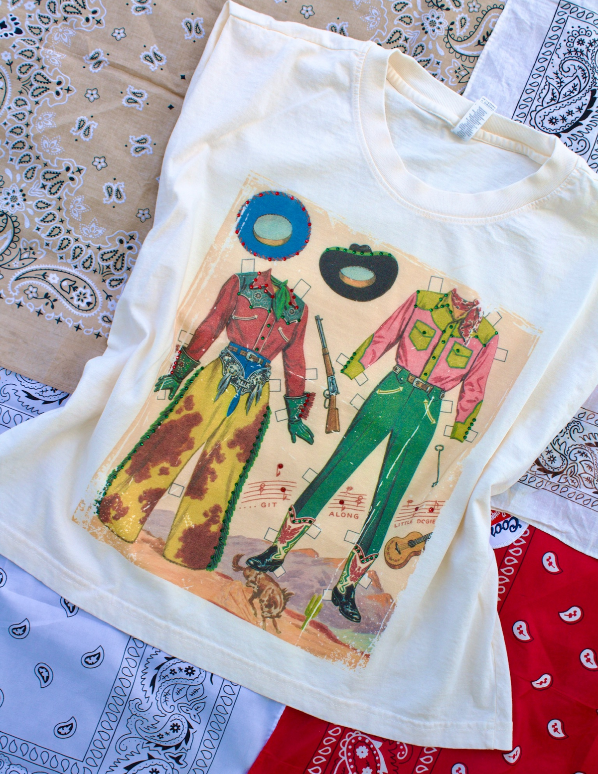RODEO DRESS UP TEE | CREWNECK