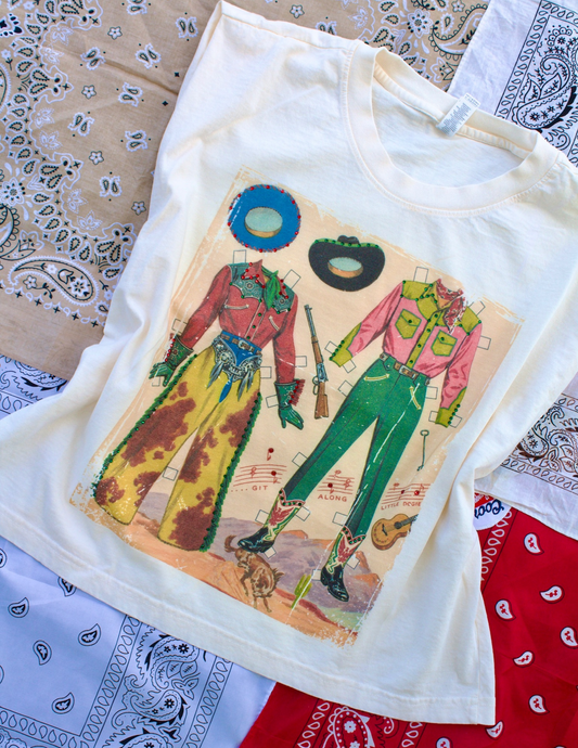RODEO DRESS UP TEE | CREWNECK